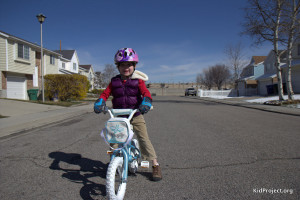 moving from a balance bike