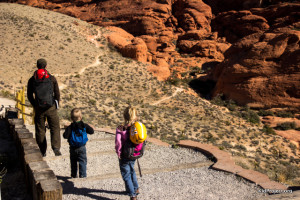 hiking into Black Corridor