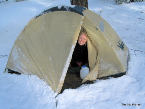 snow camping