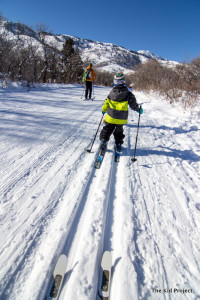 Where to go cross country skiing with kids