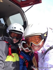 family ski time