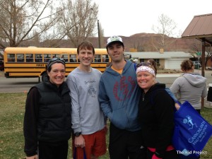 group photo Canyonlands Half marathon