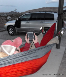 Eno in red Rocks - Hammocks for car camping