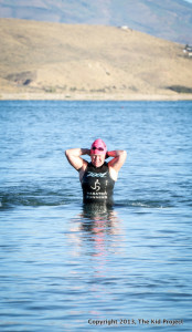 Brea lake triathlon swim