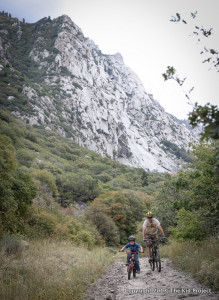 mountain biking in the wasatch with kids