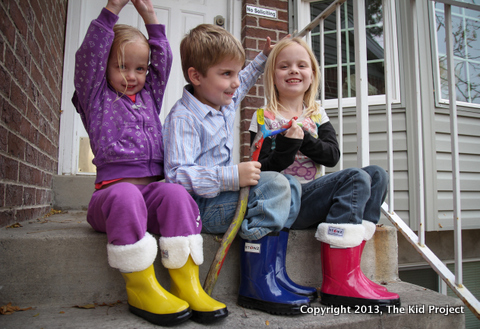 Kids rain boot liners best sale