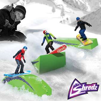 Review: Get Kids Outdoors with Shredz Snowboarding Figures - the