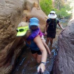 Slot Canyons with a toddler