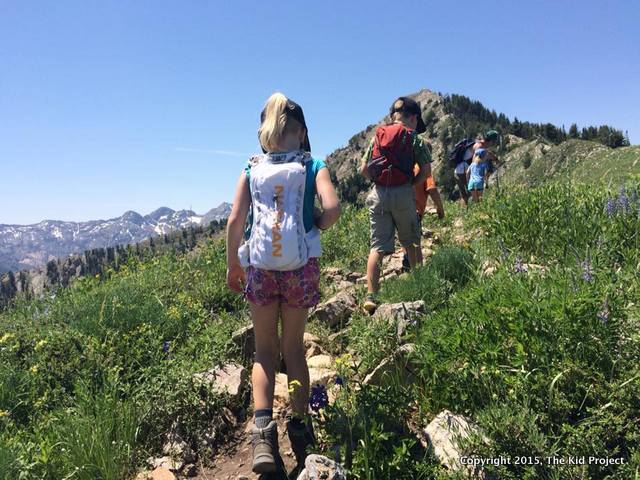 In June, we attempted the hardest hike to date with out kids and another family. 8 miles later and 3,000 vert, we succeeded!