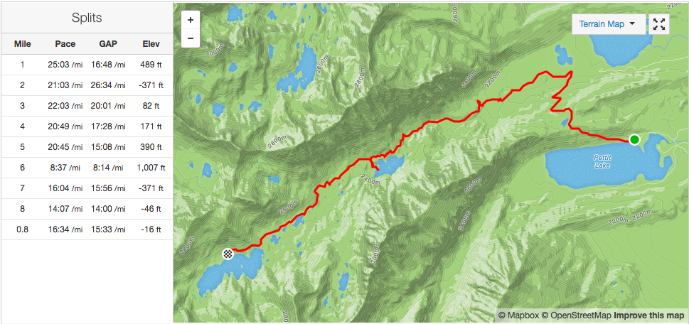 tin cup to toxaway map