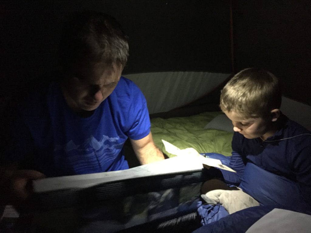 camping with kids