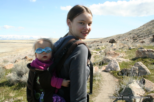 Baby sunglasses hiking