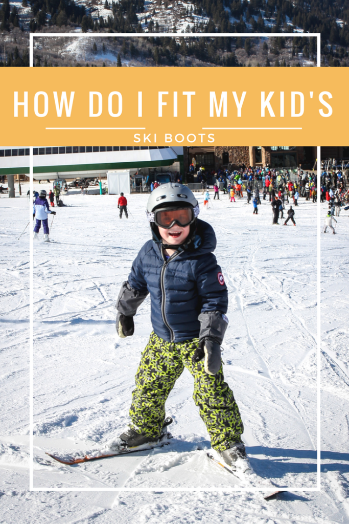 Kid Ski Boots Tips for Fitting Correctly Sizing Child Ski Boots