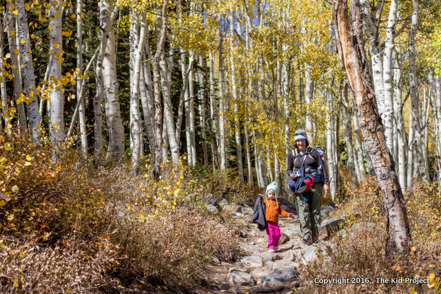 Hiking in the WAsatch during Fall