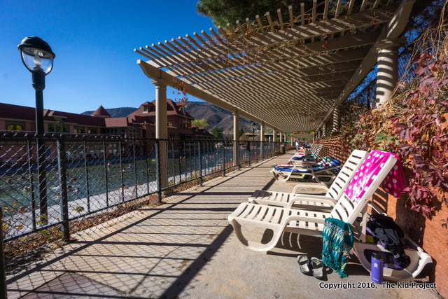 Glenwood Hot Springs, family swim, Colorado