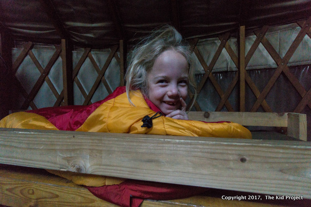 yurt backcountry kids
