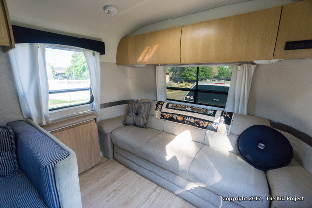 Airstream Safari living room