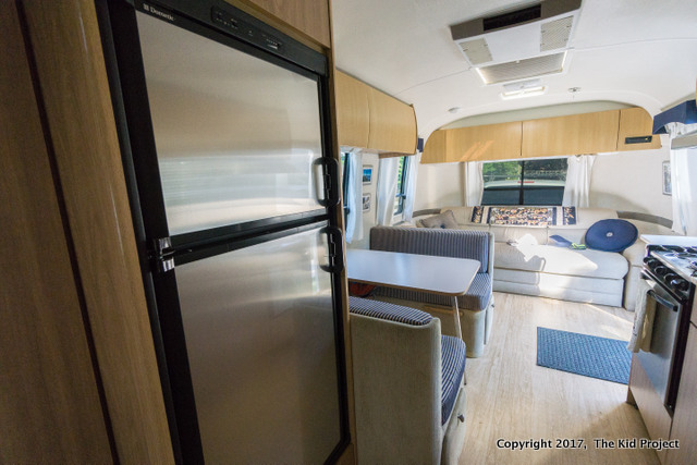 Airstream Safari refrigerator