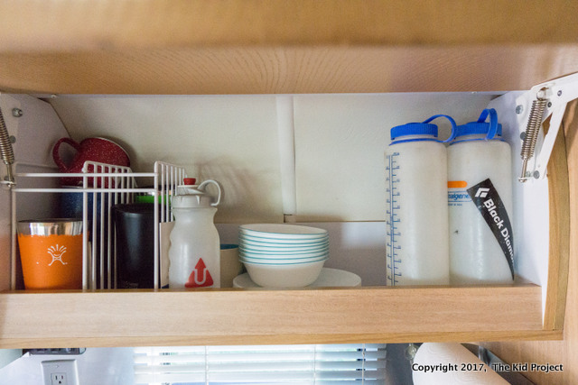 Airstream Safari Kitchen storage