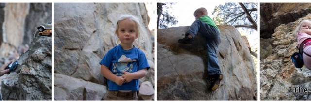 climbing with kids