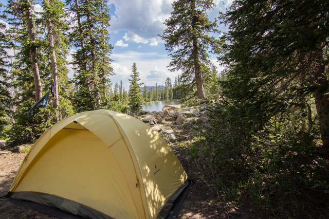 Backcountry camping