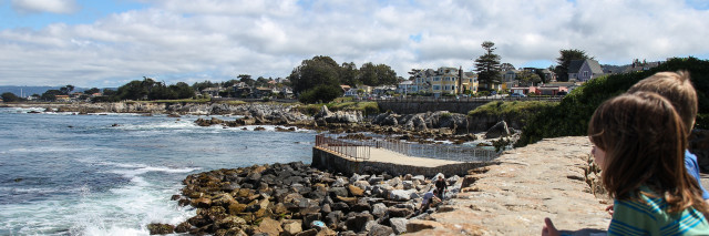 Monterey Bay via Lover's Point Park