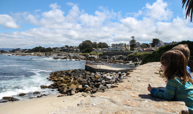 Monterey Bay via Lover's Point Park