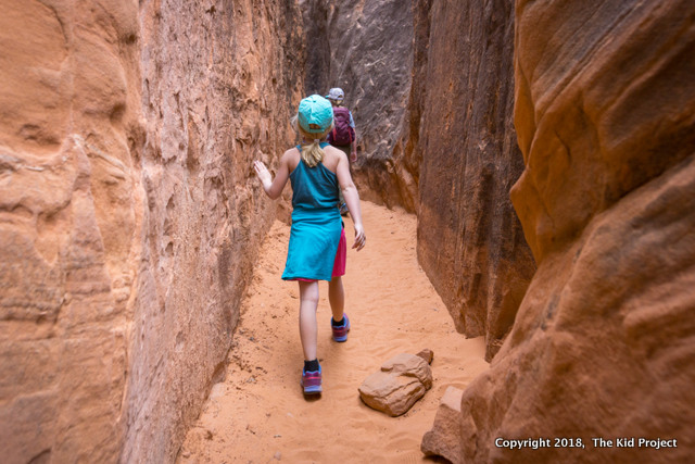 Fiery Furnace hike, Arches National Park