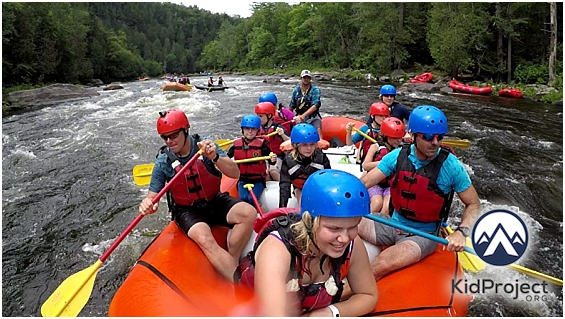 family rafting Adirondacks