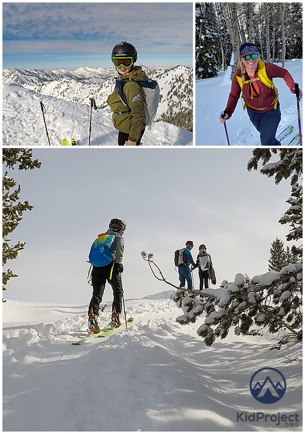 backcountry Skiing with our older kids