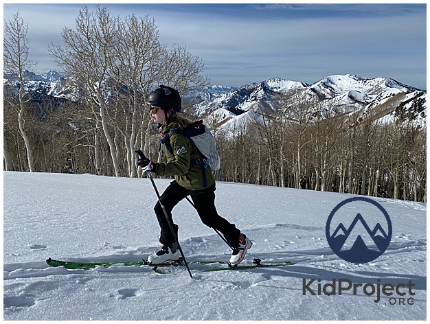 Backcountry Skiing with Kids (Alpine Touring Gear for Kids) - the